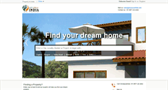 Desktop Screenshot of cityspaceindia.com