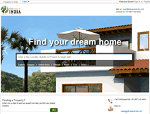 Tablet Screenshot of cityspaceindia.com
